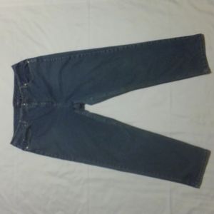 Crazy Horse Liz Claiborne Stretch Denim Blue Jeans 18R